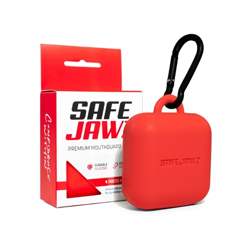 Safejawz Fodral för Tandskydd - Röd